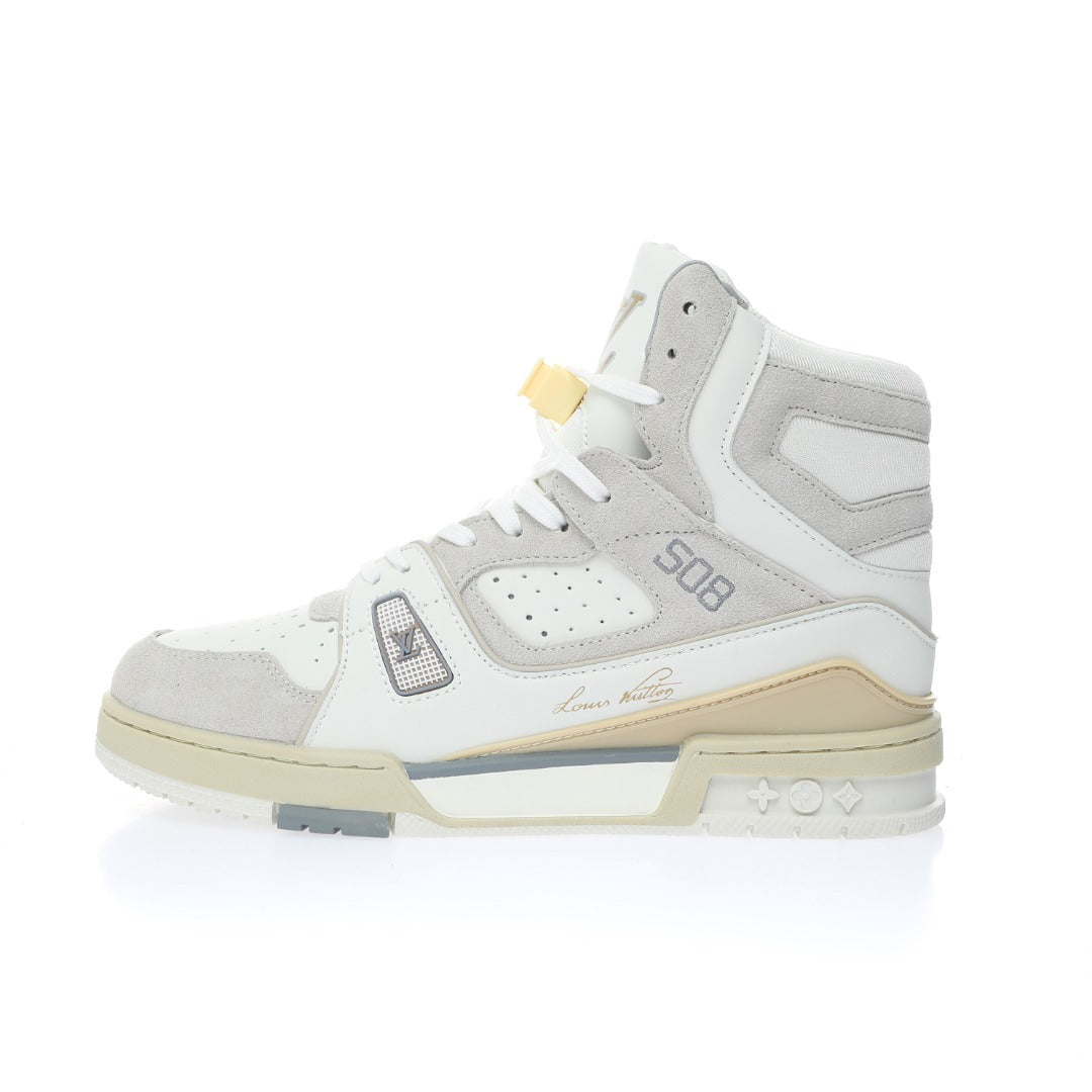 Louis Vuitton LV Trainer High-Top Sneakers