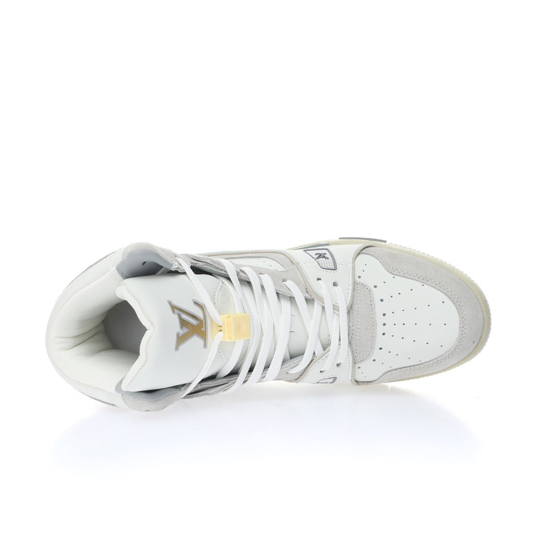 Louis Vuitton LV Trainer High-Top Sneakers