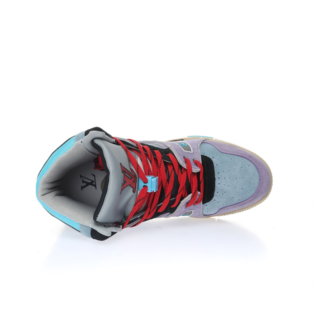 Louis Vuitton LV Trainer High-Top Sneakers