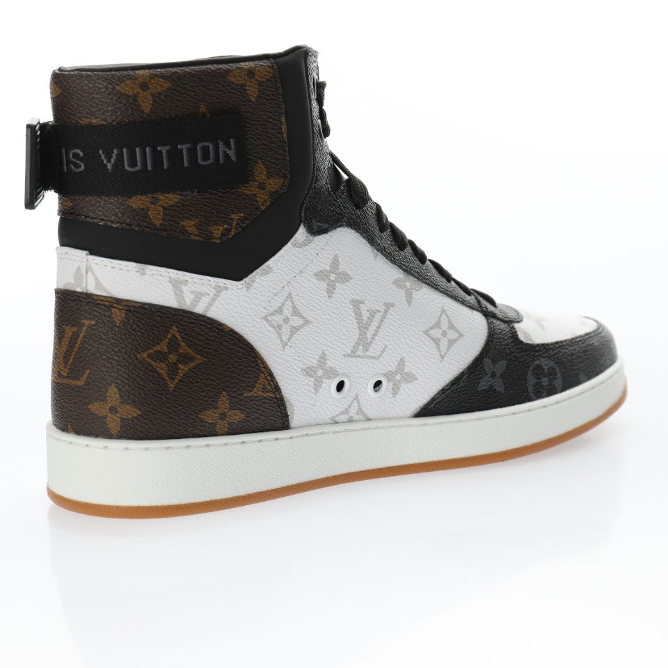 Louis Vuitton Monogram Strap High-Top Sneakers