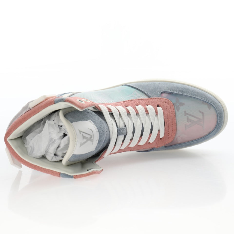 Louis Vuitton Monogram Strap High-Top Sneakers