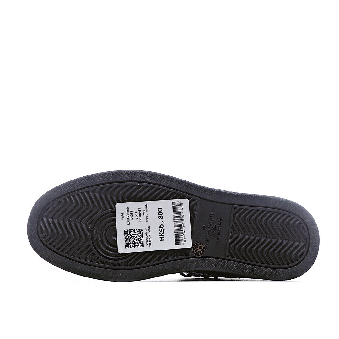 Louis Vuitton Monogram Strap High-Top Sneakers