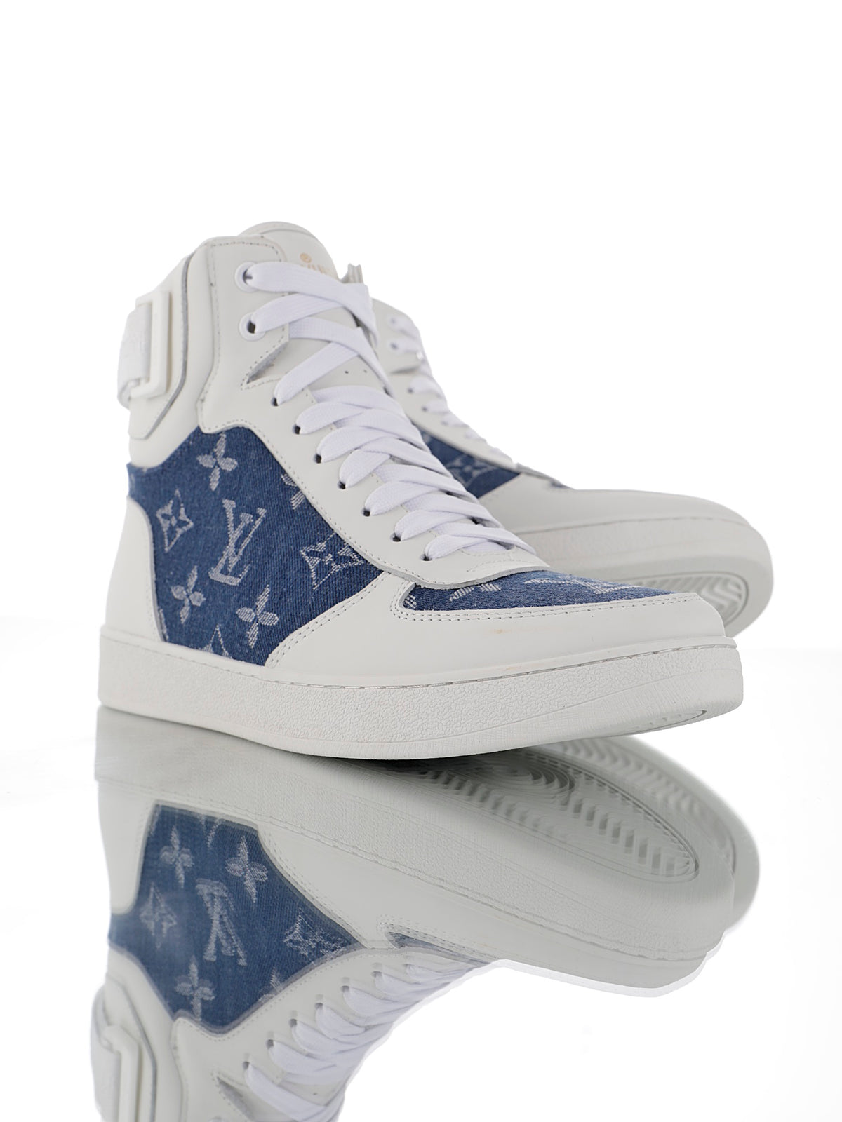 Louis Vuitton Monogram High-Top Sneakers