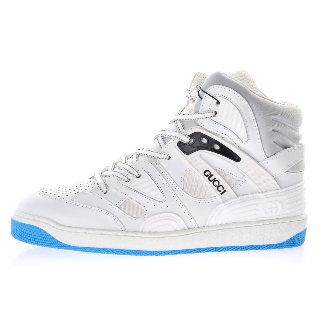 Gucci Panelled High-Top Sneakers