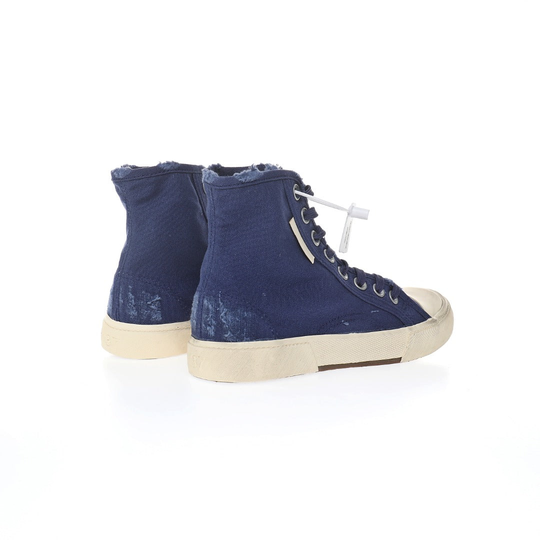 Balenciaga Distressed High-Top Sneakers