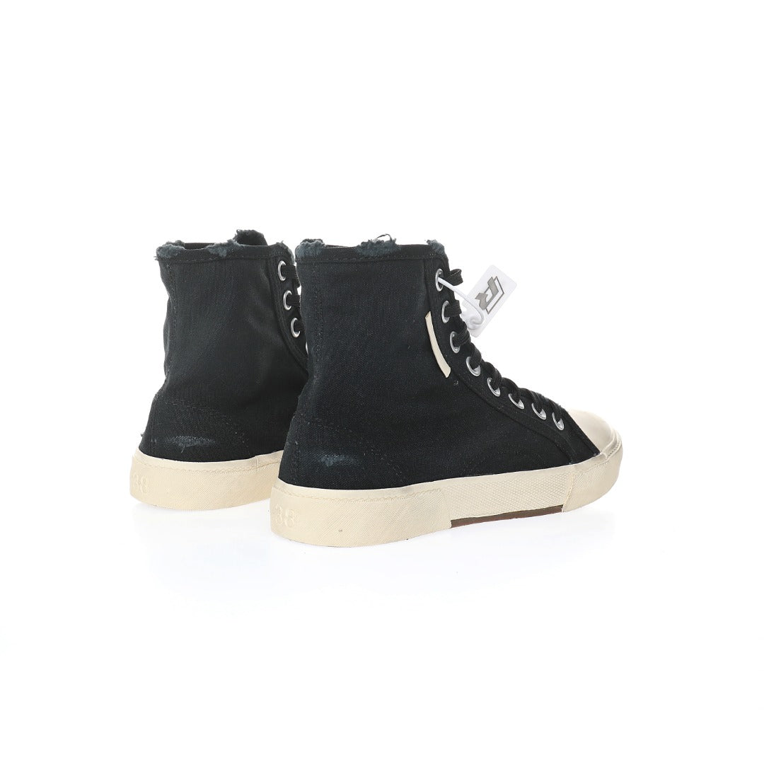 Balenciaga Distressed High-Top Sneakers