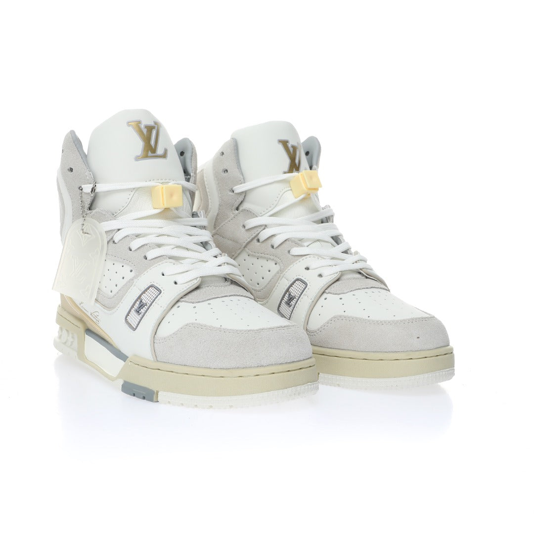 Louis Vuitton LV Trainer High-Top Sneakers