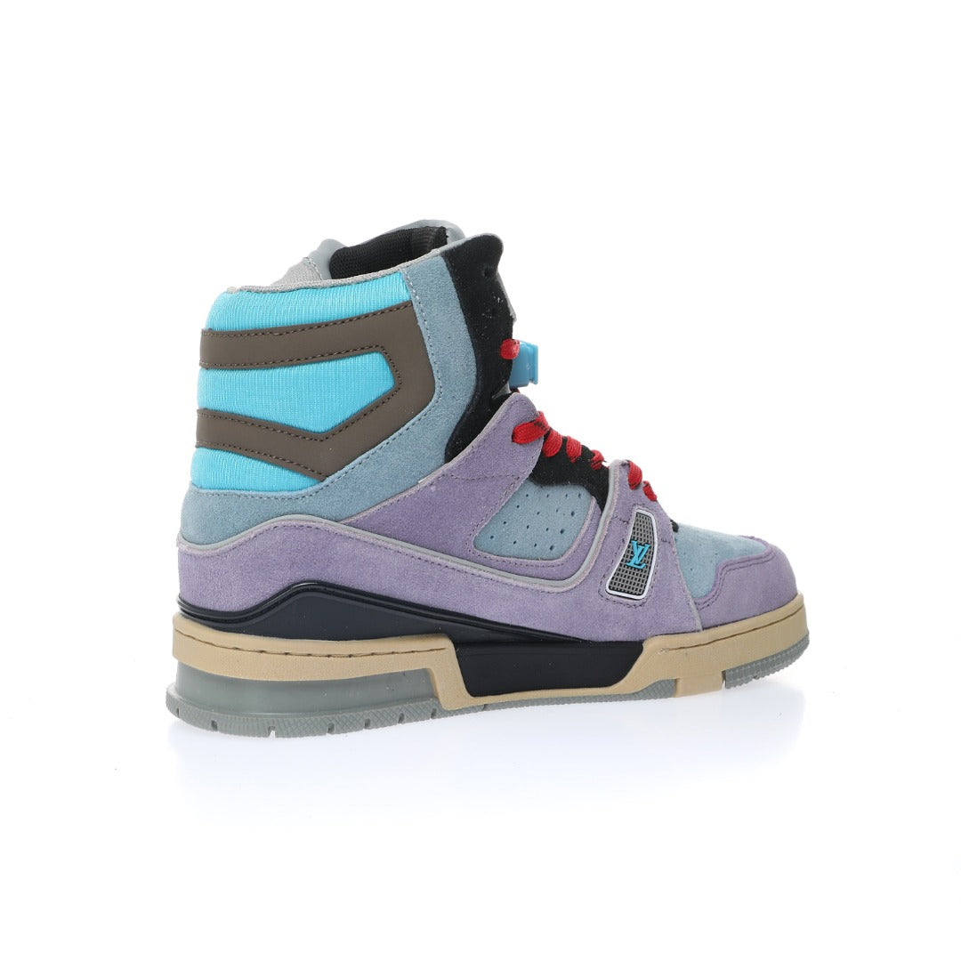 Louis Vuitton LV Trainer High-Top Sneakers