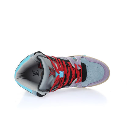 Louis Vuitton LV Trainer High-Top Sneakers