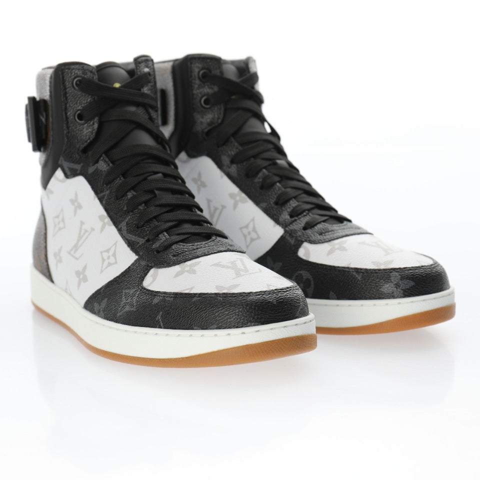 Louis Vuitton Monogram Strap High-Top Sneakers