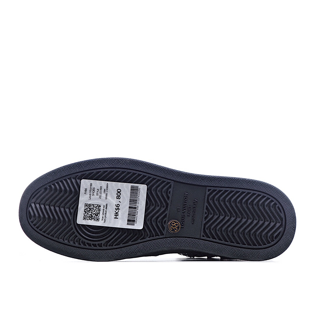 Louis Vuitton Monogram Strap High-Top Sneakers