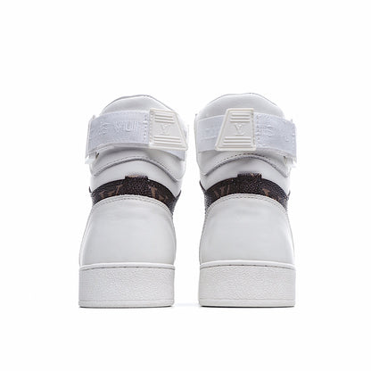 Louis Vuitton Monogram Strap High-Top Sneakers