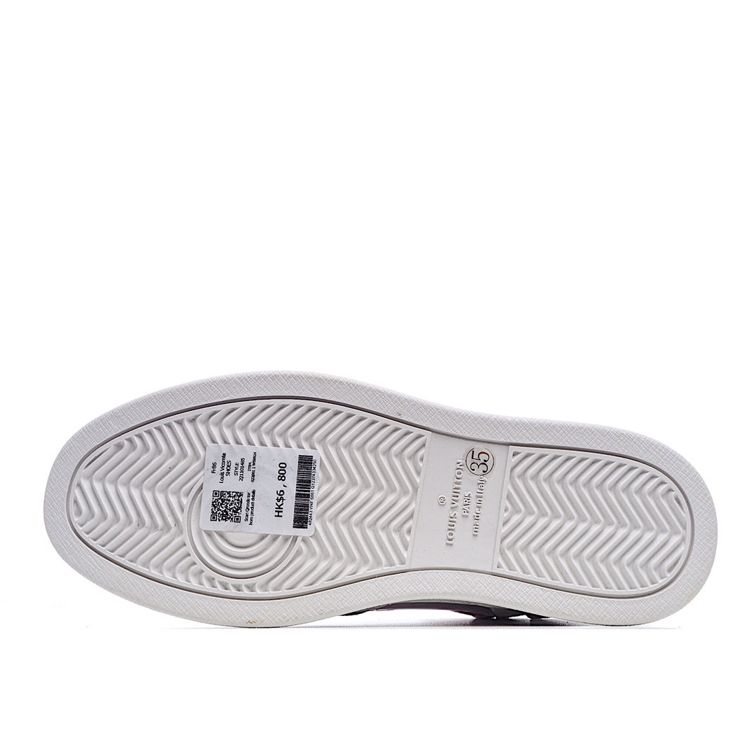 Louis Vuitton Monogram Strap High-Top Sneakers