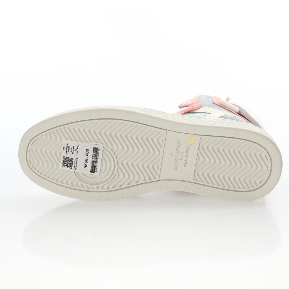 Louis Vuitton Monogram Strap High-Top Sneakers