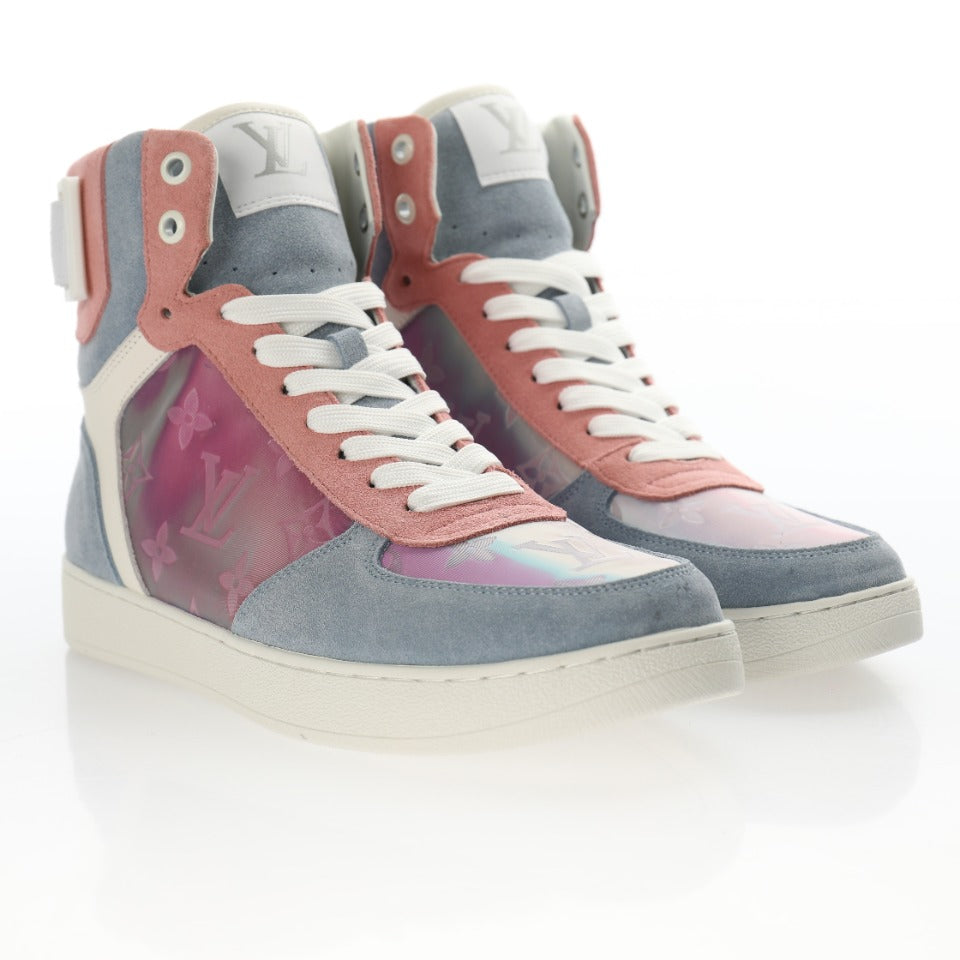 Louis Vuitton Monogram Strap High-Top Sneakers