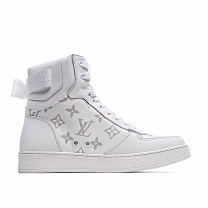Louis Vuitton Monogram Strap High-Top Sneakers