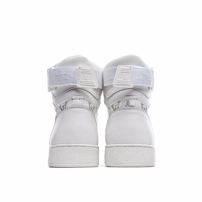 Louis Vuitton Monogram Strap High-Top Sneakers