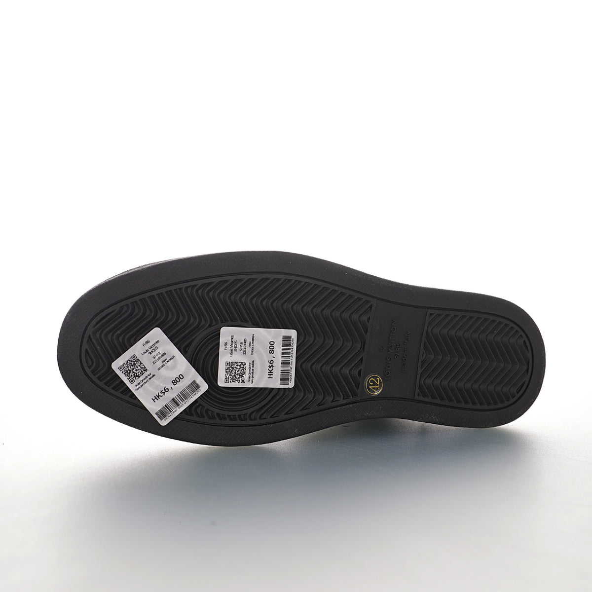 Louis Vuitton Damier Strap High-Top Sneakers