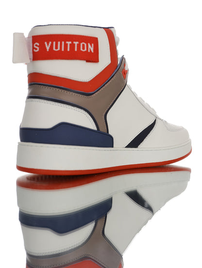 Louis Vuitton Color-Block High-Top Sneakers