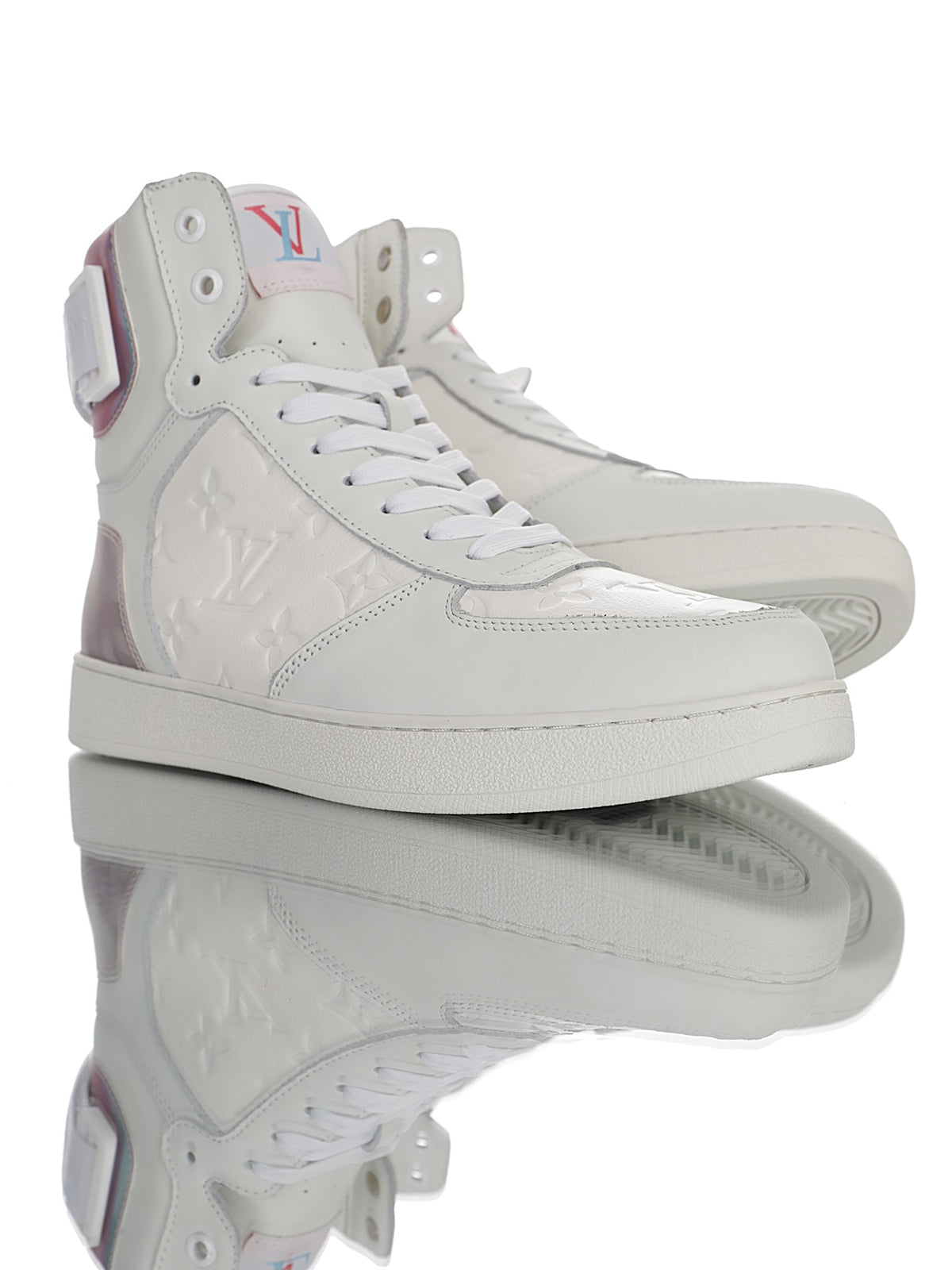 Louis Vuitton Monogram High-Top Sneakers