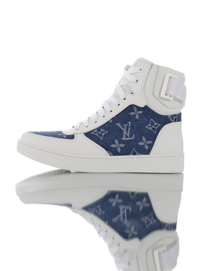 Louis Vuitton Monogram High-Top Sneakers