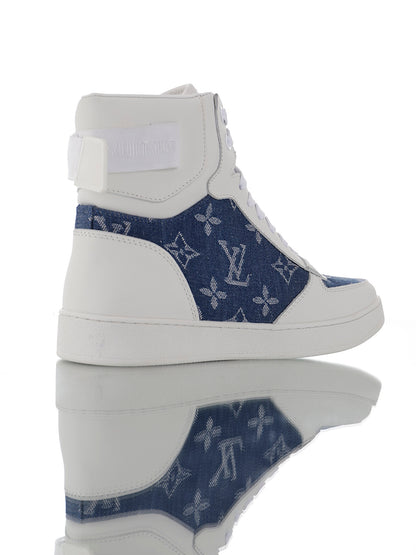 Louis Vuitton Monogram High-Top Sneakers