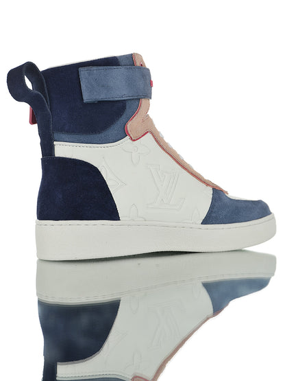 Louis Vuitton Monogram Strap High-Top Sneakers