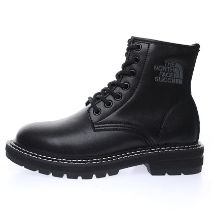Gucci x The North Face Lace-Up Ankle Boots