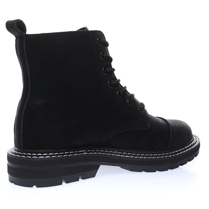 Gucci Cap-Toe Lace-Up Ankle Boots