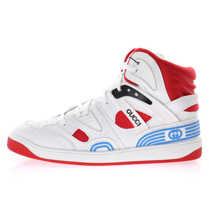 Gucci Panelled High-Top Sneakers