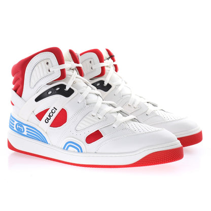 Gucci Panelled High-Top Sneakers