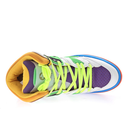 Gucci Colourblock High-Top Sneakers