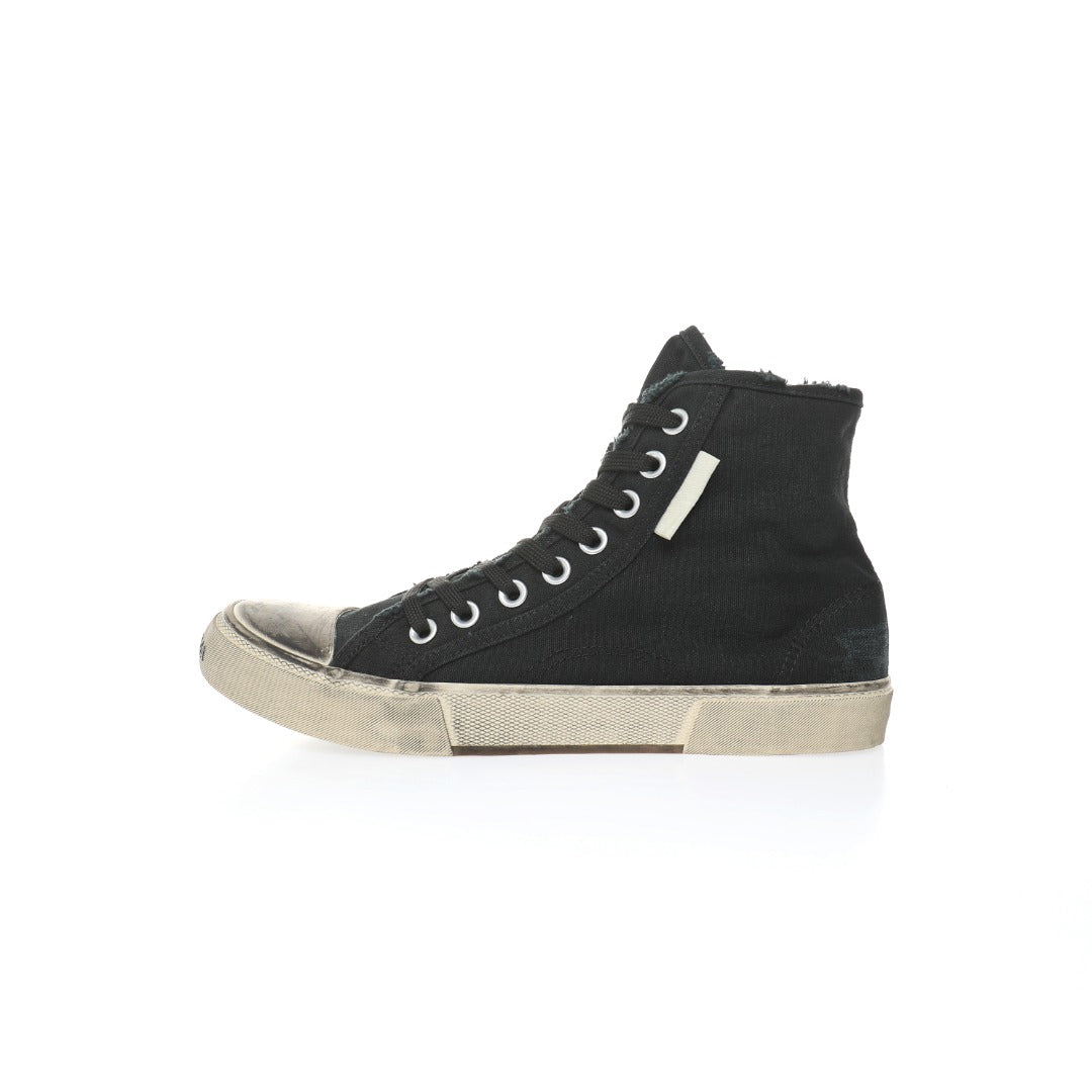 Balenciaga Distressed High-Top Sneakers