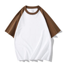 Raglan Colorblock Tee – White Series