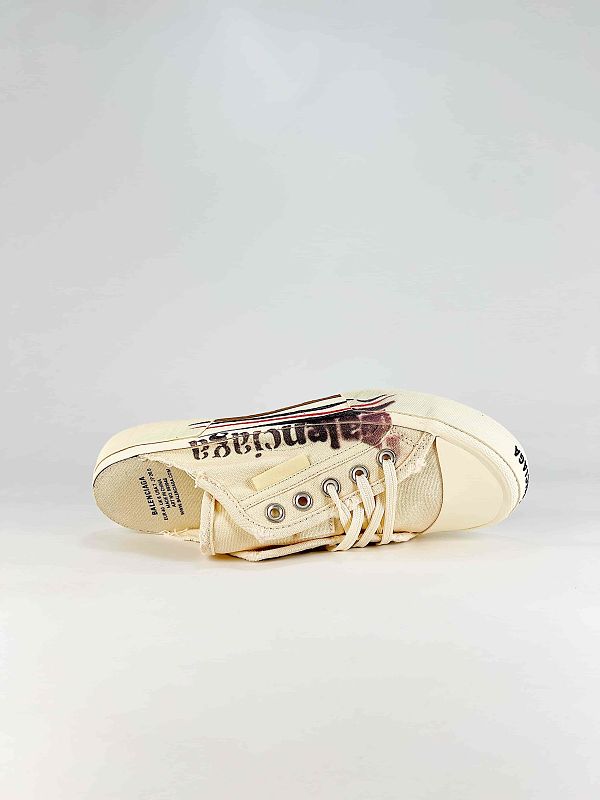 Balenciaga Script Logo Low-Top Sneakers