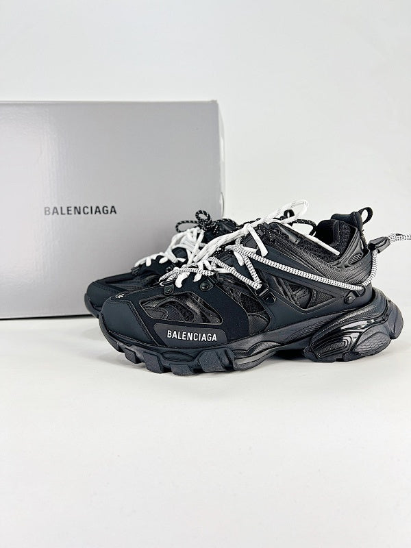 Balenciaga Contrast Lace Panel Sneakers