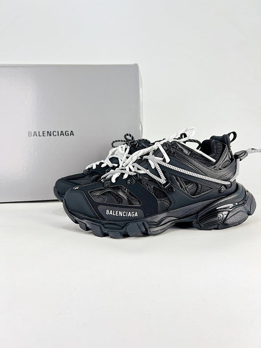 Balenciaga Contrast Lace Panel Sneakers