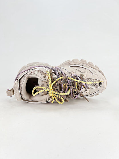 Balenciaga Multilace Panel Runner Sneakers