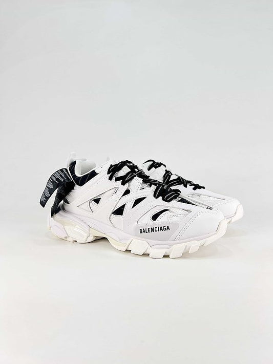 Balenciaga Black Lace Panel Runner Sneakers