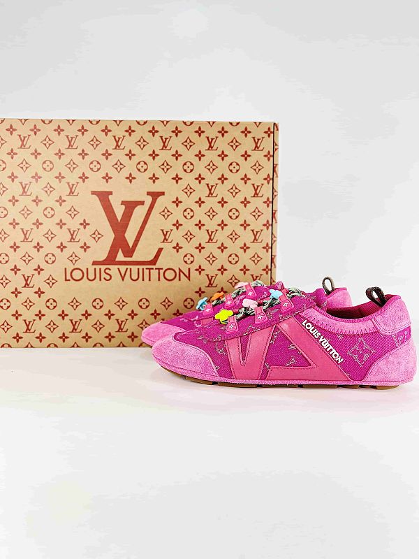 Louis Vuitton Women's Sneakerina Low-Top Sneakers