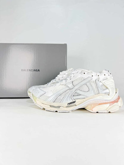 Runner Distressed Mesh Sneakers