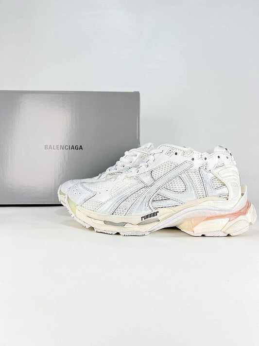 Runner Distressed Mesh Sneakers
