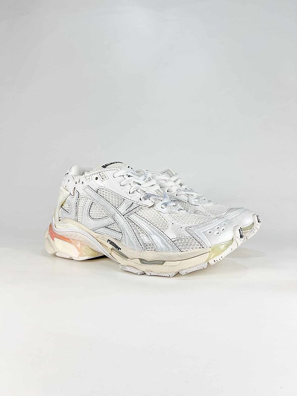 Runner Distressed Mesh Sneakers