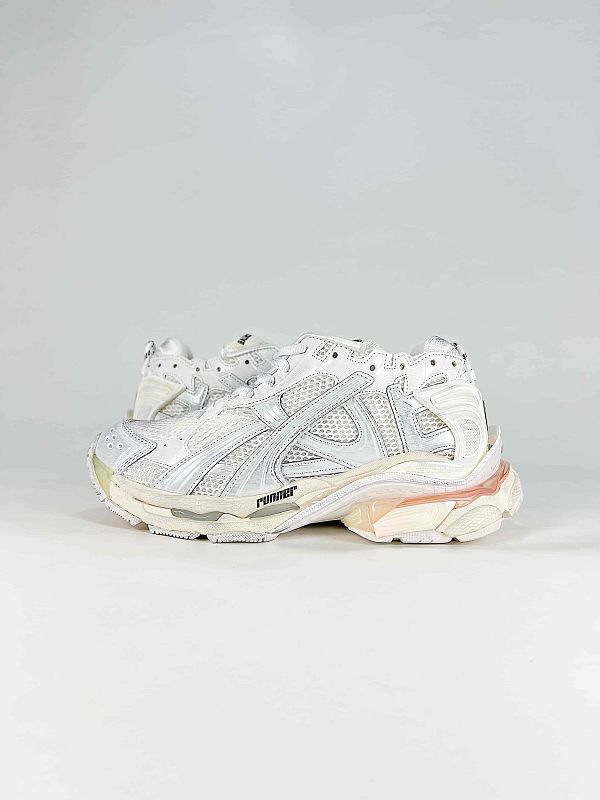 Runner Distressed Mesh Sneakers